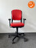 Ahrend 230 bureaustoel - refurbished - Medium Rug - Rood kunstleer