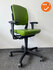 Ahrend 230 bureaustoel - refurbished - Medium Rug - Groen kunstleer