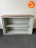 Roldeurkast - Basic - 74x120x45cm - witgrijs - topblad naar keuze