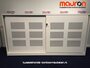Schuifdeurkast - Ahrend - akoestisch - 80x160x45cm - wit
