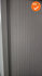 Roldeurkast - 198x122x45cm - Beige met witgrijze deuren - 3 legborden