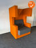 Akoestische design Fauteuil - Oranje / Antraciet- refurbished