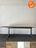 Ahrend Essa handmatig verstelbaar bureau met vergaderstuk - nieuw blad naar keuze - 240x80cm - ⌀120cm - Antraciet onderstel