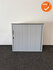 Roldeurkast - Basic - 74x80x45cm - grijs met metalen deuren