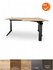Ahrend Essa hoekbureau - Handmatig verstelbaar - 160x120cm - Bladkleur naar keuze - Antraciet onderstel