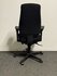 Refurbished Bureaustoel - Kinnarps 6000 hoge rug - 4D armleggers - nieuwe zwarte stoffering