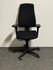 Refurbished Bureaustoel - Kinnarps 6000 hoge rug - 4D armleggers - nieuwe zwarte stoffering