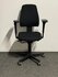 Refurbished Bureaustoel - Kinnarps 6000 medium rug - 4D armleggers - nieuwe zwarte stoffering