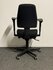 Refurbished Bureaustoel - Kinnarps 6000 medium rug - 4D armleggers - nieuwe zwarte stoffering