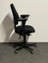 Refurbished Bureaustoel - Kinnarps 6000 medium rug - 4D armleggers - nieuwe zwarte stoffering