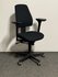 Refurbished Bureaustoel - Kinnarps 6000 medium rug - 4D armleggers - nieuwe zwarte stoffering