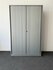 Roldeurkast - Ahrend - 195x120x45cm - Zilvergrijs met zilvergrijze kunststof roldeuren - B-KEUZE