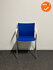 Set van 6 - Ahrend 463 - Gekleurde nieuwe stoffering - Grijs frame