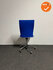 Ahrend - 350 - Vergaderstoel - Blauw gestoffeerd 