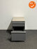 Ladeblok - 57x42x57cm - Antraciet - 2 lades - Grijze kunststof front 