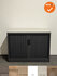 Roldeurkast - Basic - 75x100x45 - Refurbished - Antraciet met Antraciete deuren - Topblad keuze