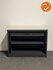 Roldeurkast - Basic - 75x100x45 - Refurbished - Antraciet met zwarte deuren en Topblad keuze