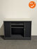 Roldeurkast - Basic - 75x100x45 - Refurbished - Antraciet met zwarte deuren - Topblad keuze