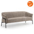 Luxe Designbank - Beige - 2-zits + armleuningen