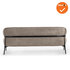 Luxe Designbank - Beige - 2-zits + armleuningen