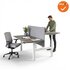 Zit-Sta Duo Bureau - Elektrisch - 180x80cm