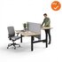 Zit-Sta Duo Bureau - Elektrisch - 180x80cm