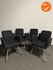 Vergaderstoel - Antraciet - Set van 4 - refurbished