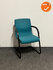 Ahrend 4150 - Vergaderstoel - Zwart frame - turqoise bekleding - Refurbished