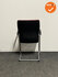 Ahrend 230 - Vergaderstoel - Rode stoffering - zilvergrijs frame - stapelbaar  Refurbished