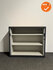 Aspa - Roldeurkast - 105x120x47 cm - Antraciet/Lichtgrijs - Refurbished