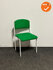 Vergaderstoel - Groen/Wit - Refurbished