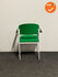 Vergaderstoel - Groen/Wit - Refurbished - Armleuningen