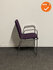 Vergaderstoel - Paars/Chroom - Refurbished