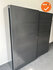 Ahrend schuifdeurkast - akoestisch - 195x160x45cm - Zwart