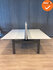 Ahrend Balance duo slingerverstelbaar bureau - 160x80cm - antracietgrijs onderstel - wit melamine blad - inclusief akoestisch scherm