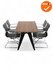 Design vergadertafel Cheak - 200x80 - Bladkleur naar keuze