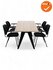 Design vergadertafel Cheak - 200x80 - Bladkleur naar keuze