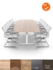 Tube - Vergadertafel - 320x120 - Bootvormig - Wit - Nieuw