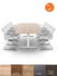 Tube - Vergadertafel - 260x120 - Bootvormig - Wit - Nieuw