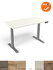 Bureau - Deluxe - Zit-Sta - Zilvergrijs