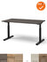 Mauforce Bureau - Handmatig verstelbaar - Zwart onderstel - 140x80