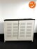 Schuifdeurkast - Ahrend - akoestisch - 135x160x45cm - wit
