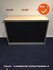 Roldeurkast - Ahrend - 74x100x45cm - zilvergrijs - zwarte deuren