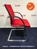 Vergaderstoel - Ahrend - A350 - medium - rood leer - NIEUWSTAAT