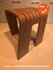 Ahrend 601 designkruk - klein model - onbehandeld hout