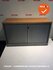 Roldeurkast - Ahrend - 74x120x45cm - Zilvergrijs