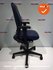 Ahrend 230 - hoge rug - donkerblauw leer