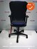 Ahrend 230 - hoge rug - donkerblauw leer