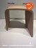 Ahrend 601 designkruk - klein dicht model - onbehandeld hout