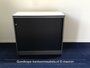 Roldeurkast - Ahrend - 74x80x45cm - antracietgrijs - topblad naar keuze